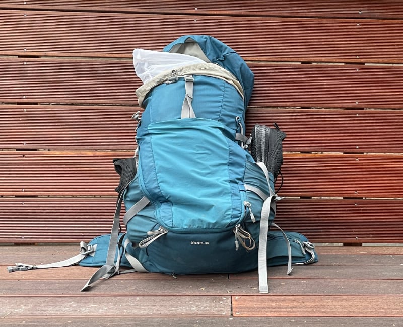 Gewicht sparen beim Pilgerrucksack packen